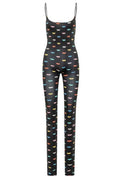 Fiorucci All-Over Print Maxi Jumpsuit