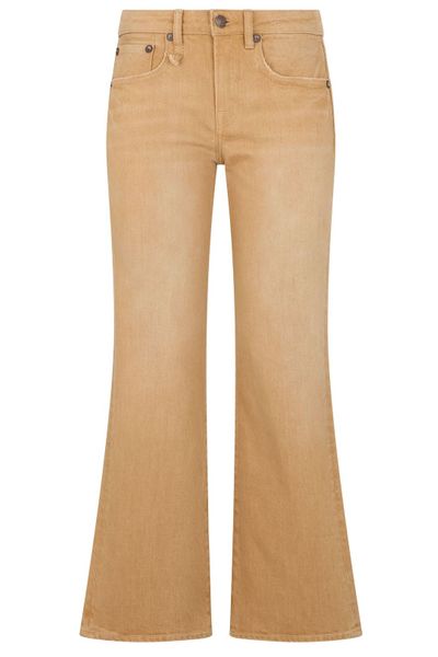 R13 Mid-Rise Flared Jeans