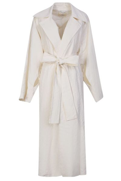 Quira Belted Long-Sleeved Coat