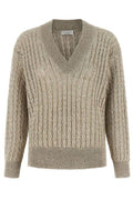 Brunello Cucinelli V-Neck Long Sleeved Jumper