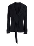 The Row Evo Draped Tie Top