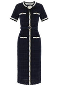 Self-Portrait Knit Midi Dress