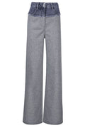 Givenchy High-Waist Panelled Oversized Jeans