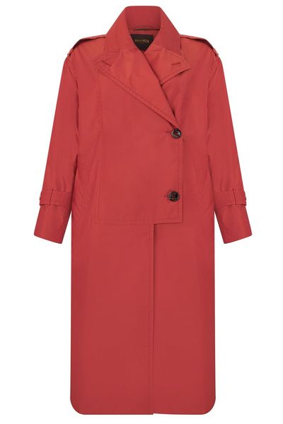 Moorer Double-Breasted Long Coat