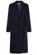 Dior Belted Shawl-Collar Coat