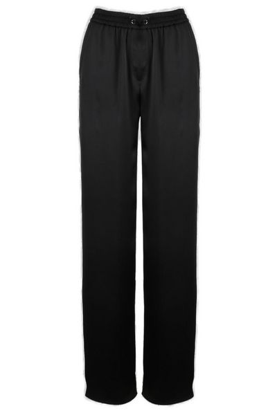Herno Wide Leg Satin Trousers