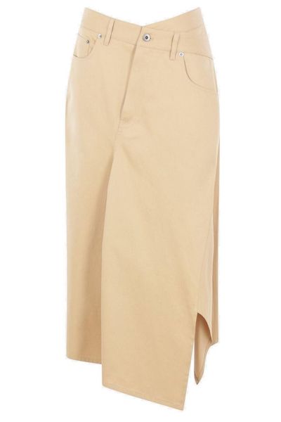Loewe Asymmetric Mid Waist Skirt