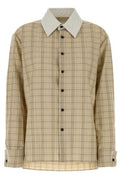 Bottega Veneta Check Patterned Shirt