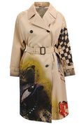 Weekend Max Mara Pattern-Printed Belted Coat