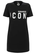 Dsquared2 Logo Printed Crewneck T-Shirt Dress