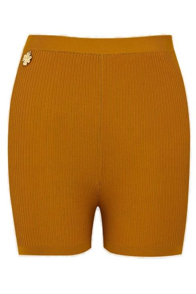 Saint Laurent Rib-Knit Cycling Shorts