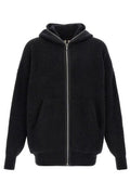 Rick Owens Long Sleeve Zip-Up Hoodie