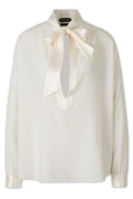 Tom Ford Long Sleeve Bow Detail Top