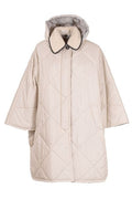 Brunello Cucinelli Wide-Sleeved Drawstring Quilted Coat
