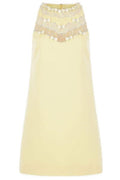 Valentino Embellished Bow Detailed Crewneck Dress