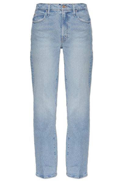 Mother The Kick It Straight-Leg Jeans