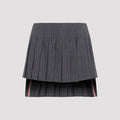 Thom Browne Low Rise Pleated Mini Skirt