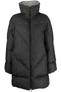 Eleventy High Neck Quilted Coat