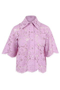Patou Short-Sleeved Laced Shirt