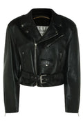 Saint Laurent Zip-Up Biker Jacket