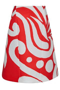 Dries Van Noten Graphic Print A-Line Skirt
