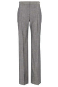 Stella McCartney Straight-Leg Pleated Pants