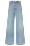 Mother The Ditcher Roller Skimp Wide-Leg Jeans