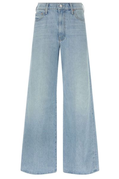 Mother The Ditcher Roller Skimp Wide-Leg Jeans