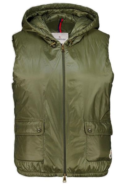 Moncler Lansette Zip-Up Quilted Vest