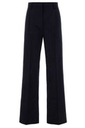 Prada Pleated Straight-Leg Pants