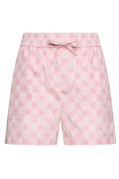 Burberry Checkboard Drawstring Shorts