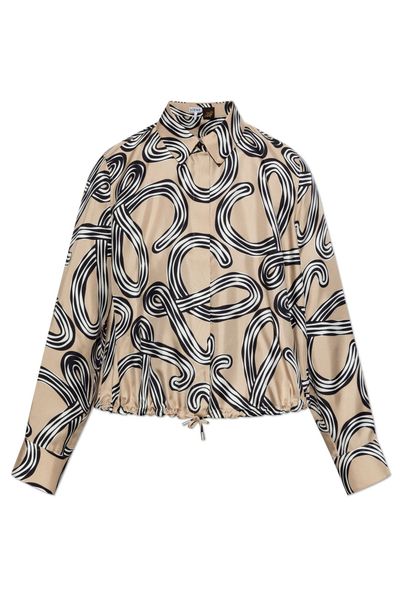 Loewe Drawstring Printed Shirt