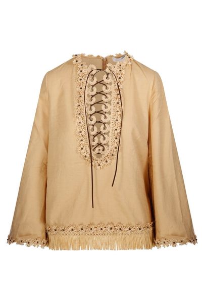 Zimmermann Mahon Embroidered Tunic Top