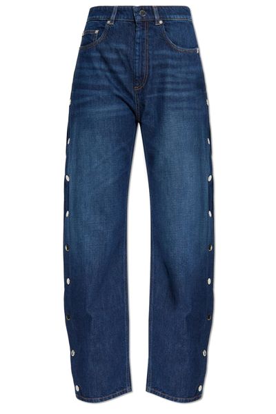 Sportmax Lichene Logo-Patch Jeans