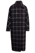 Courrèges Checked Oversized Tailored Coat