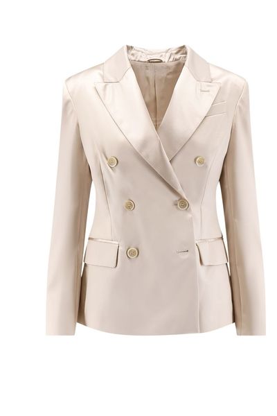 Brunello Cucinelli Double-Breasted Peak-Lapel Blazer
