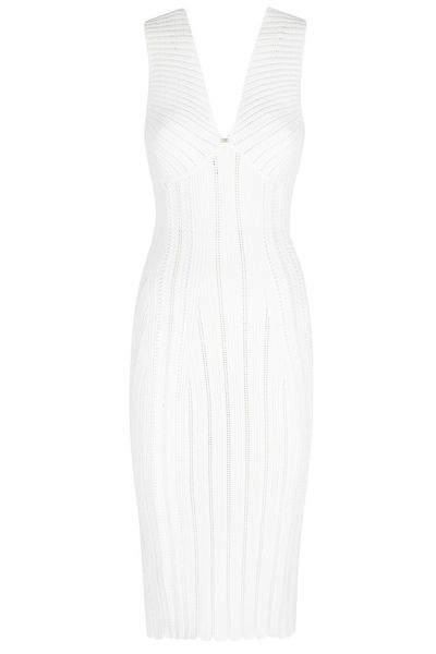 Elisabetta Franchi Knit Openwork Dress