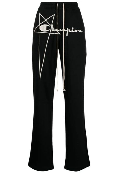 Rick Owens X Champion Drawstring Flared Pants