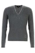 Fendi V-Neck Long Sleeved Jumper