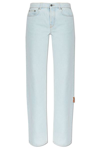 Off-White Straight-Leg Jeans