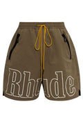 Rhude Logo Drawstring Shorts