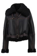 Parajumpers Aviator Shearling-Trim Jacket