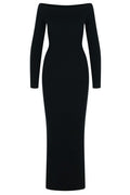 Max Mara Arnes Off-Shoulder Maxi Dress