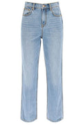 Tory Burch High-Rise Straight-Leg Jeans