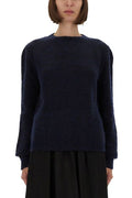 Maison Margiela Brushed-Finish Crewneck Jumper