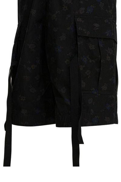 Sacai Strap Detail Cargo Shorts