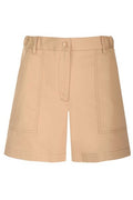 Moncler Logo Patch Pleated Shorts