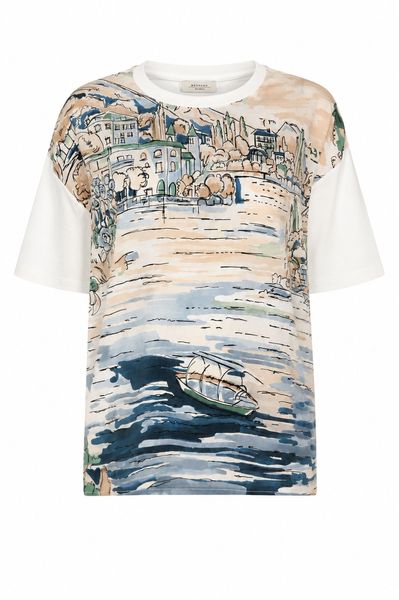 Weekend Max Mara Wkdterzo Pattern-Printed Crewneck T-Shirt