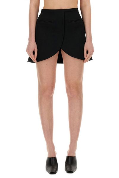 Courrèges Ellipse Twill Mini Skirt