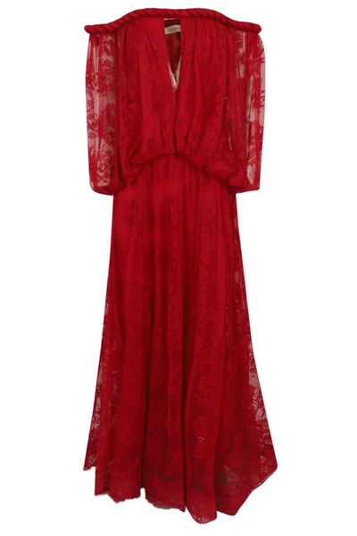 Zimmermann Luna Laced Billow Gown